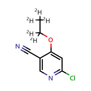 6-chloro-4-(ethoxy-d5)nicotinonitrile