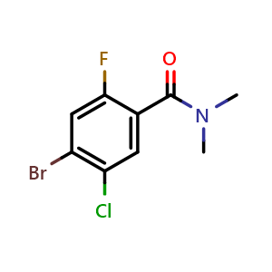 4-bromo-5-chloro-2-fluoro-N,N-dimethylbenzamide