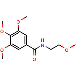 3,4,5-trimethoxy-N-(2-methoxyethyl)benzamide