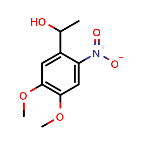 1-(4,5-dimethoxy-2-nitrophenyl)ethan-1-ol
