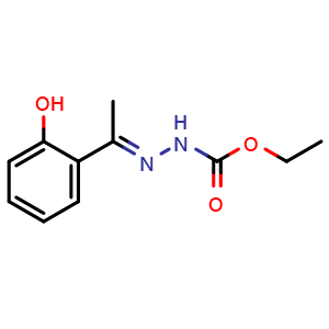 ethyl (E)-2-(1-(2-hydroxyphenyl)ethylidene)hydrazine-1-carboxylate
