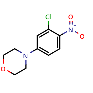 4-(3-chloro-4-nitrophenyl)morpholine