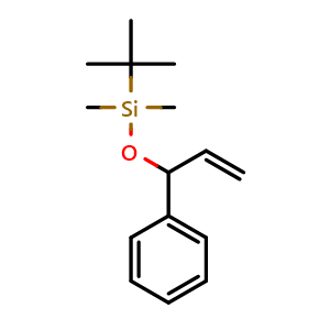 tert-butyldimethyl((1-phenylallyl)oxy)silane