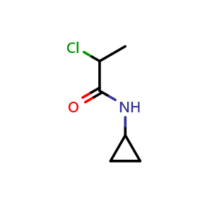 2-chloro-N-cyclopropylpropanamide