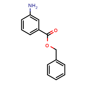 Chemical structure of Benzyl 3-aminobenzoate , CAS 80787-43-5, AChemBlock AD271544