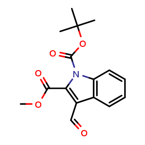 1-(tert-Butyl)2-methyl 3-formyl-1H-indole-1,2-dicarboxylate