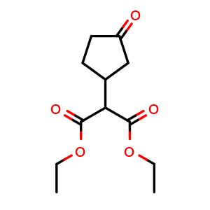 1,3-diethyl 2-(3-oxocyclopentyl)propanedioate