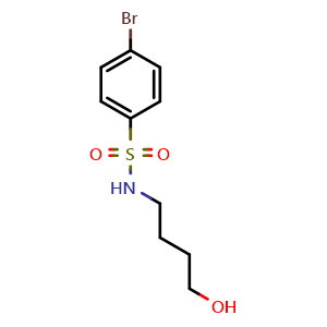 4-bromo-N-(4-hydroxybutyl)benzenesulfonamide