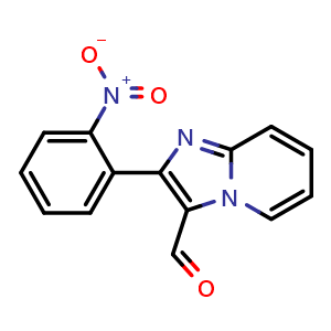 2-(2-nitrophenyl)imidazo[1,2-a]pyridine-3-carbaldehyde