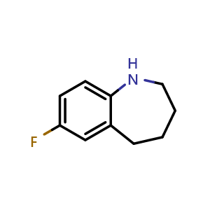 7-Fluoro-2,3,4,5-tetrahydro-1H-1-benzazepine