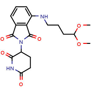 4-((4,4-dimethoxybutyl)amino)-2-(2,6-dioxopiperidin-3-yl)isoindoline-1,3-dione