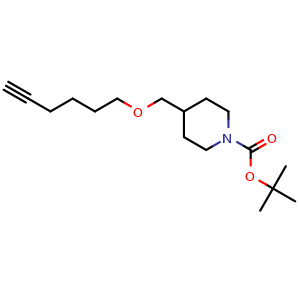 tert-butyl 4-[(hex-5-yn-1-yloxy)methyl]piperidine-1-carboxylate