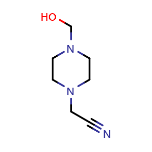 2-(4-(hydroxymethyl)piperazin-1-yl)acetonitrile