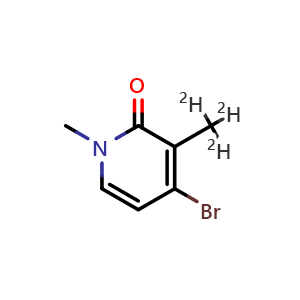 4-bromo-1-methyl-3-(methyl-d3)pyridin-2(1H)-one