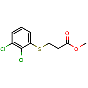 Methyl 3-((2,3-dichlorophenyl)thio)propanoate