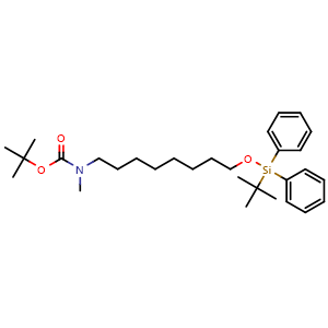 tert-Butyl (8-((tert-Butyldiphenylsilyl)oxy)octyl)(methyl)carbamate