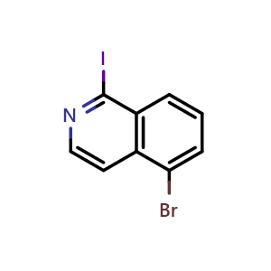 5-bromo-1-iodoisoquinoline