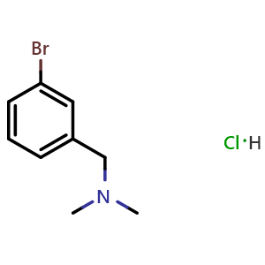 1-(3-bromophenyl)-N,N-dimethylmethanamine hydrochloride