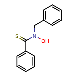 Chemical structure of N-Benzyl-N-hydroxybenzothioamide , CAS 95096-10-9, AChemBlock AD272340