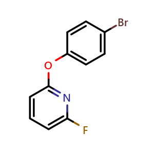 2-(4-Bromophenoxy)-6-fluoropyridine