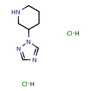 3-(1H-1,2,4-Triazol-1-yl)piperidine dihydrochloride