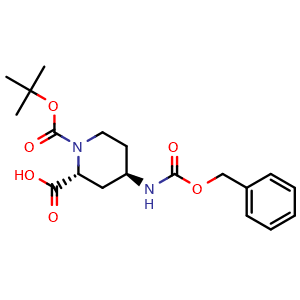 (2R,4R)-4-(Cbz-amino)-1-Boc-piperidine-2-carboxylic acid