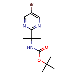 N-Boc-2-(5-bromo-2-pyrimidinyl)-2-propanamine