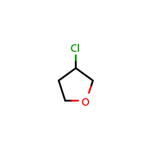 Chemical structure of 3-Chlorotetrahydrofuran , CAS 19311-38-7, AChemBlock AD272413
