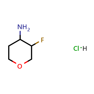 3-Fluorotetrahydro-2H-pyran-4-amine hydrochloride