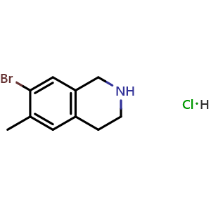 7-Bromo-6-methyl-1,2,3,4-tetrahydroisoquinoline hydrochloride