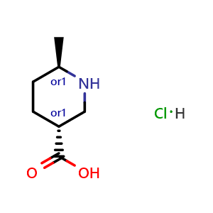 trans-6-Methylpiperidine-3-carboxylic acid hydrochloride