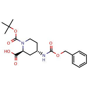 (2S,4S)-4-(Cbz-amino)-1-Boc-piperidine-2-carboxylic acid