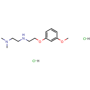 N1-(2-(3-methoxyphenoxy)ethyl)-N2,N2-dimethylethane-1,2-diamine dihydrochloride