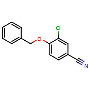 4-(benzyloxy)-3-chlorobenzonitrile