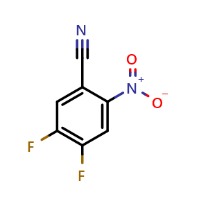 4,5-difluoro-2-nitrobenzonitrile