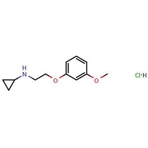 N-(2-(3-methoxyphenoxy)ethyl)cyclopropanamine hydrochloride
