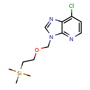 7-chloro-3-((2-(trimethylsilyl)ethoxy)methyl)-3H-imidazo[4,5-b]pyridine