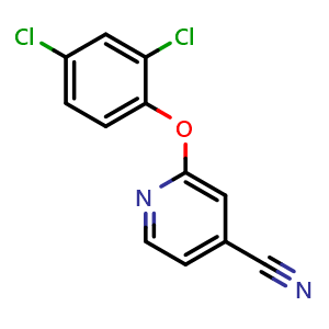 2-(2,4-dichlorophenoxy)isonicotinonitrile