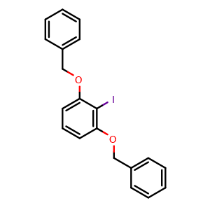 (((2-iodo-1,3-phenylene)bis(oxy))bis(methylene))dibenzene