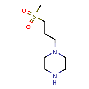 1-(3-(methylsulfonyl)propyl)piperazine
