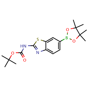 tert-Butyl (6-(4,4,5,5-tetramethyl-1,3,2-dioxaborolan-2-yl)benzo[d]thiazol-2-yl)carbamate