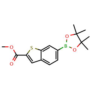 Methyl 6-(4,4,5,5-tetramethyl-1,3,2-dioxaborolan-2-yl)benzo[b]thiophene-2-carboxylate