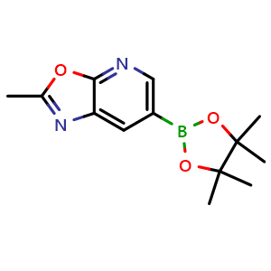 2-Methyl-6-(4,4,5,5-tetramethyl-1,3,2-dioxaborolan-2-yl)oxazolo[5,4-b]pyridine