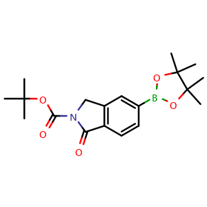 Tert-butyl 1-oxo-5-(4,4,5,5-tetramethyl-1,3,2-dioxaborolan-2-yl)isoindoline-2-carboxylate