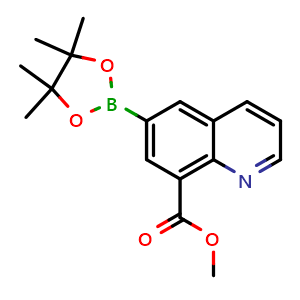 Methyl 6-(4,4,5,5-tetramethyl-1,3,2-dioxaborolan-2-yl)quinoline-8-carboxylate