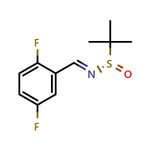 (S,E)-N-(2,5-Difluorobenzylidene)-2-methylpropane-2-sulfinamide