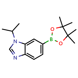 1-Isopropyl-6-(4,4,5,5-tetramethyl-1,3,2-dioxaborolan-2-yl)-1H-benzo[d]imidazole
