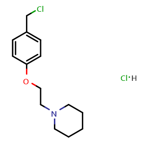 1-(2-(4-(Chloromethyl)phenoxy)ethyl)piperidine hydrochloride