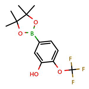 5-(4,4,5,5-Tetramethyl-1,3,2-dioxaborolan-2-yl)-2-(trifluoromethoxy)phenol