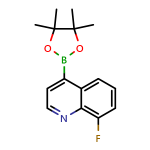 8-Fluoro-4-(4,4,5,5-tetramethyl-1,3,2-dioxaborolan-2-yl)quinoline